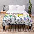 Soft and snuggly BFB and TPOT inspired plush blanket