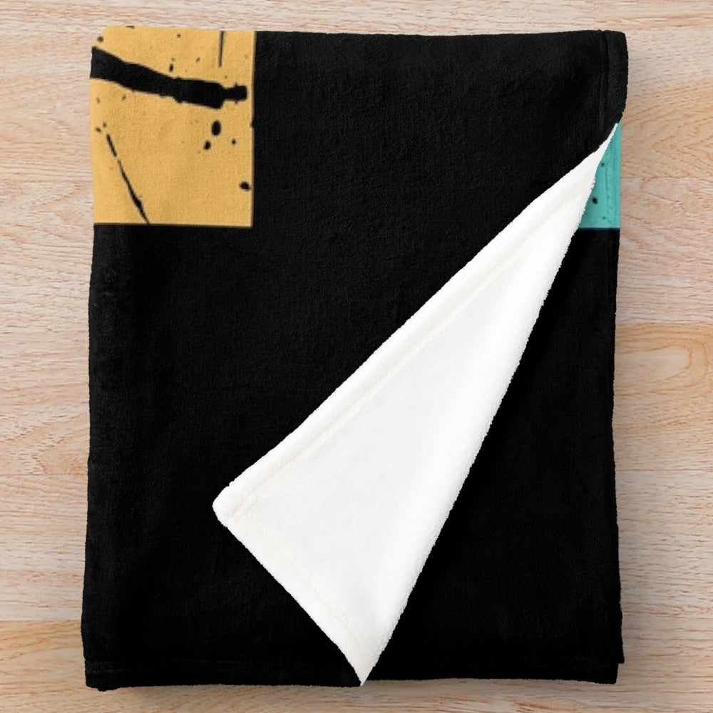 Biathlete Skier Plush Blanket for Winter Sports Fans