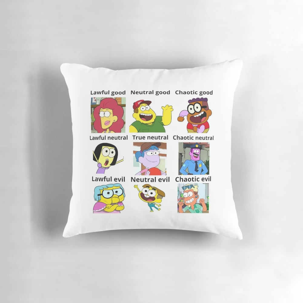 Big City Greens characters printed on a soft, plush pillow for kids' bedrooms and living spaces.
