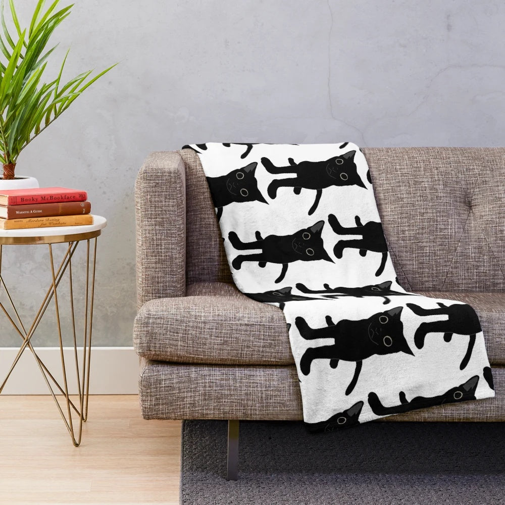 Soft and cuddly plush bigfoot-themed blanket for babies and children