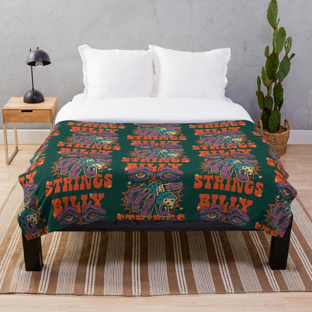 Billy Strings Inspired Plush Blanket