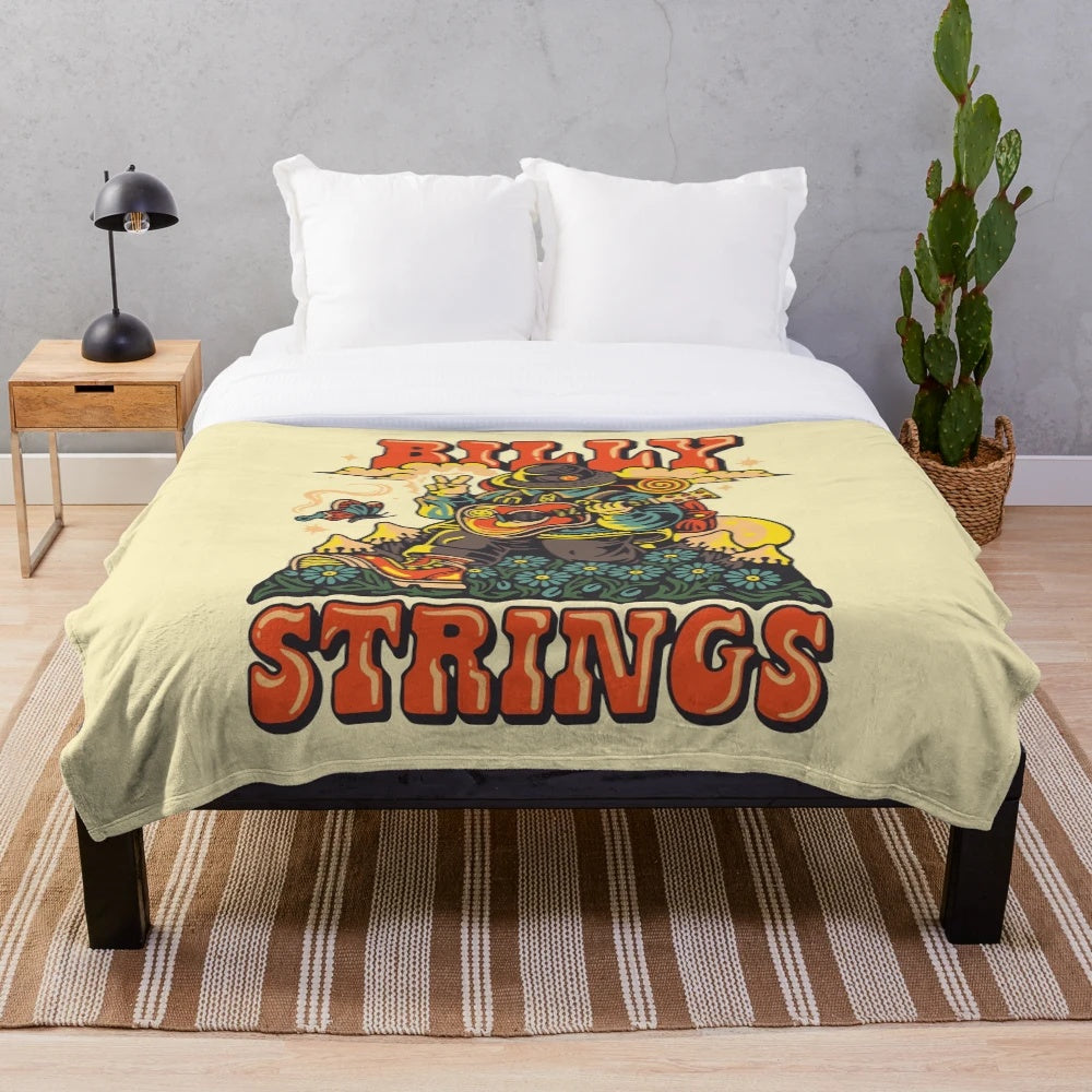 Billy Strings Inspired Plush Blanket