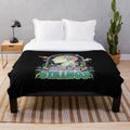 Billy Strings plush blanket featuring concert graphics
