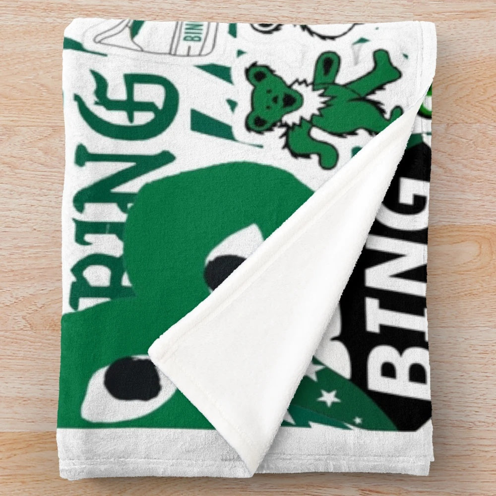 Binghamton University Bearcats plush blanket