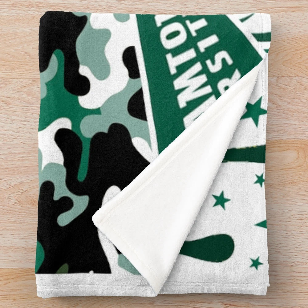 Binghamton University Plush Blanket