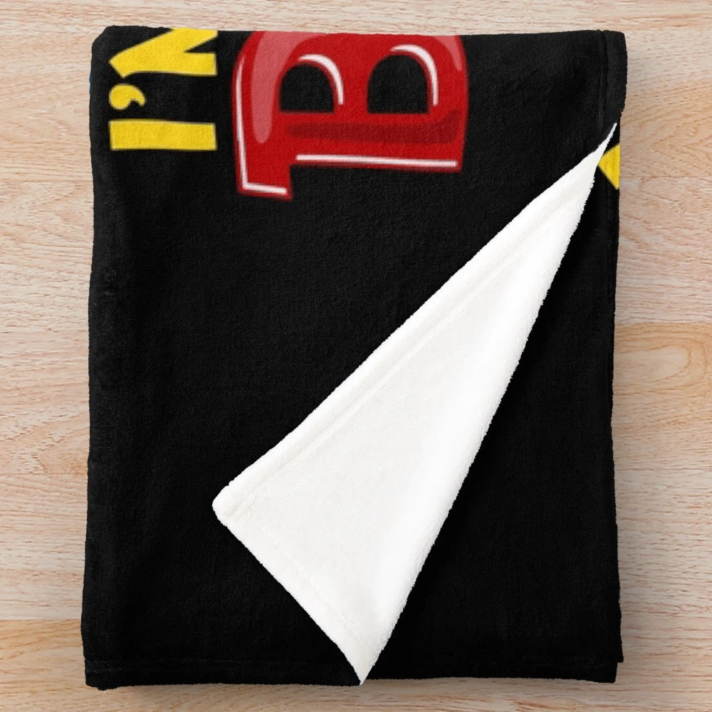 Soft and plush bingo-themed blanket for bingo players and enthusiasts