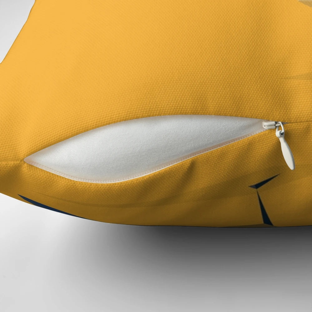 Soft, plush bird-themed pillow for a tranquil, nature-inspired bedroom