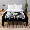 Soft, plush blanket featuring Bjork, the iconic Icelandic singer and musician