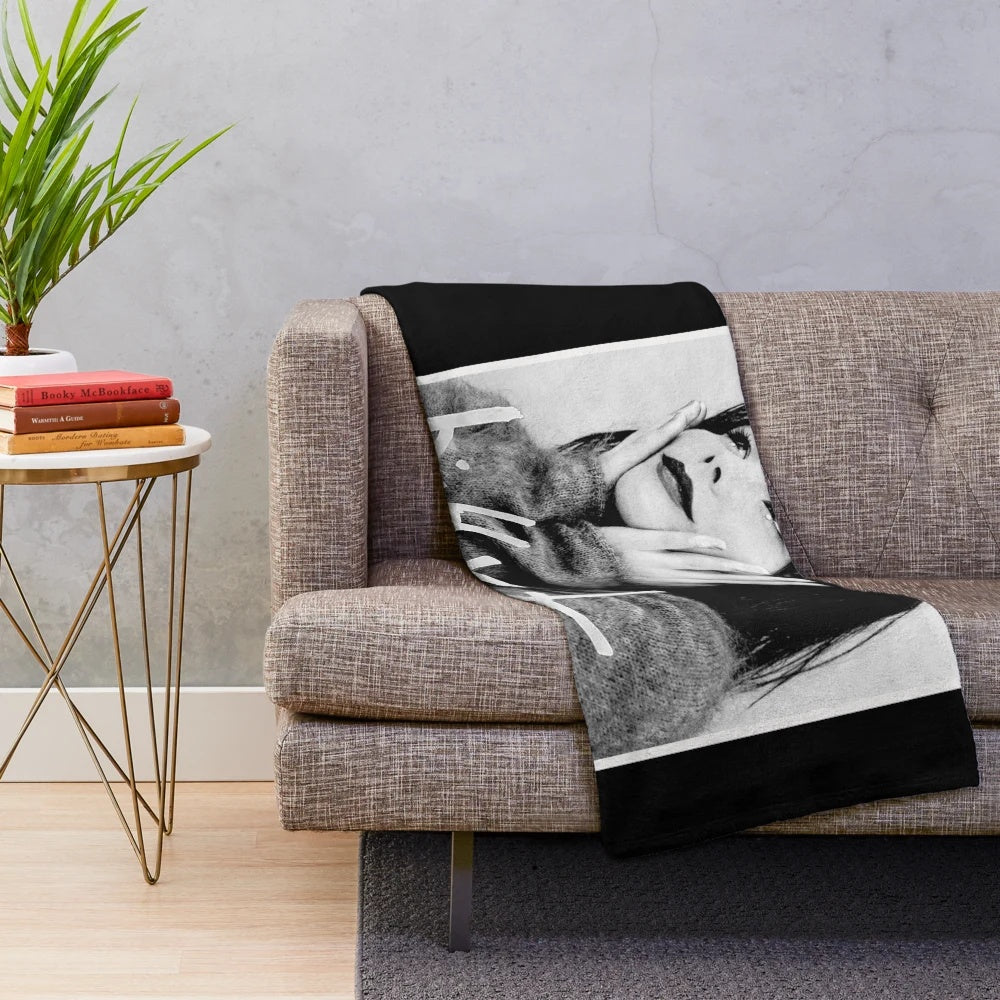 Soft, plush blanket featuring Bjork, the iconic Icelandic singer and musician
