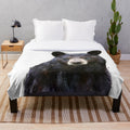 Black Bear Plush Blanket