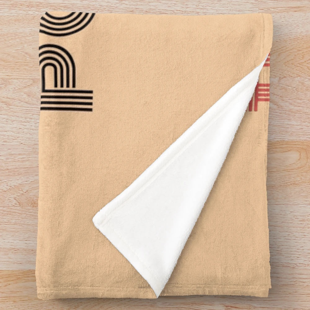 Black plush blanket with text "Teachers Make All Other Occupations Possible