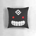 A soft and plush pillow featuring the iconic Black Spirit from the popular video game Black Desert Online.