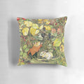A plush pillow featuring a charming blackberry picking scene from the beloved children's book series Brambly Hedge.