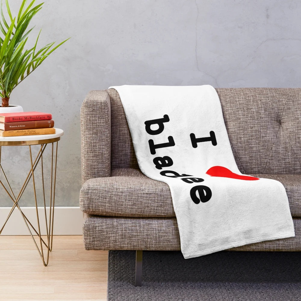 Soft and Cuddly Bladee Plush Blanket for Drain Gang Fans