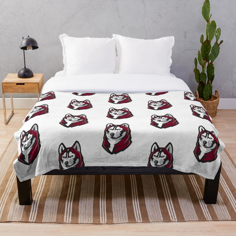 Bloomsburg University Huskies Plush Blanket