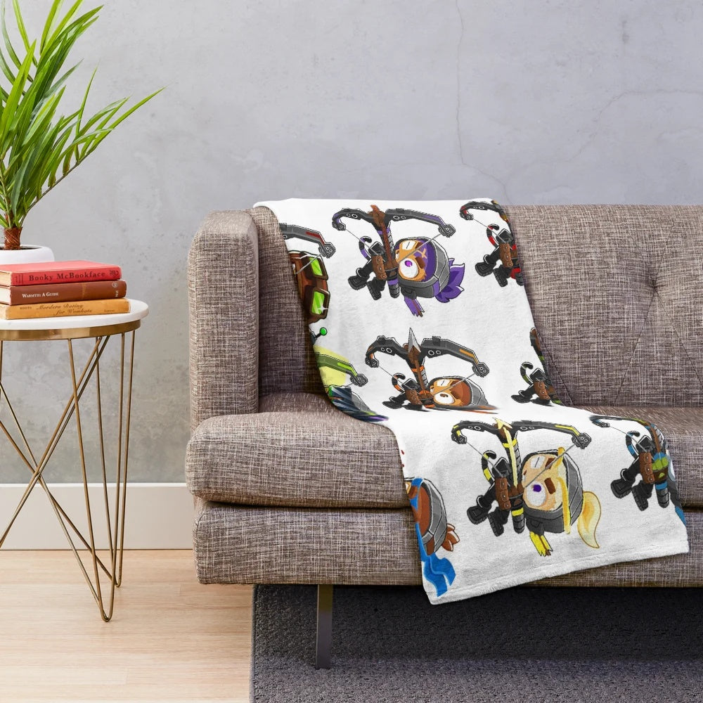 Bloons TD 6 inspired plush blanket