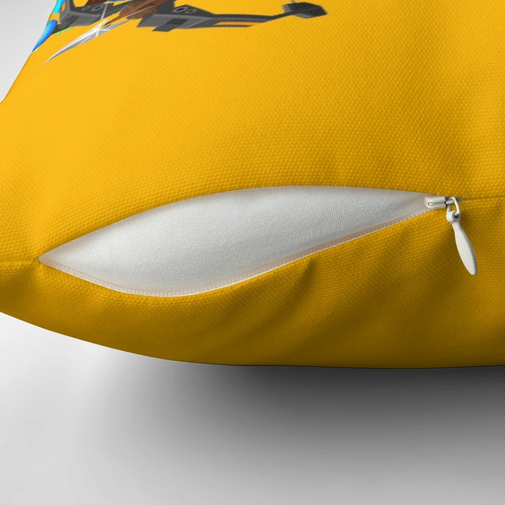 Bloons TD6 inspired plush pillow with a cute monkey design