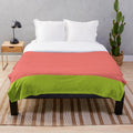 Soft and Snuggly Blue Granny Plush Blanket