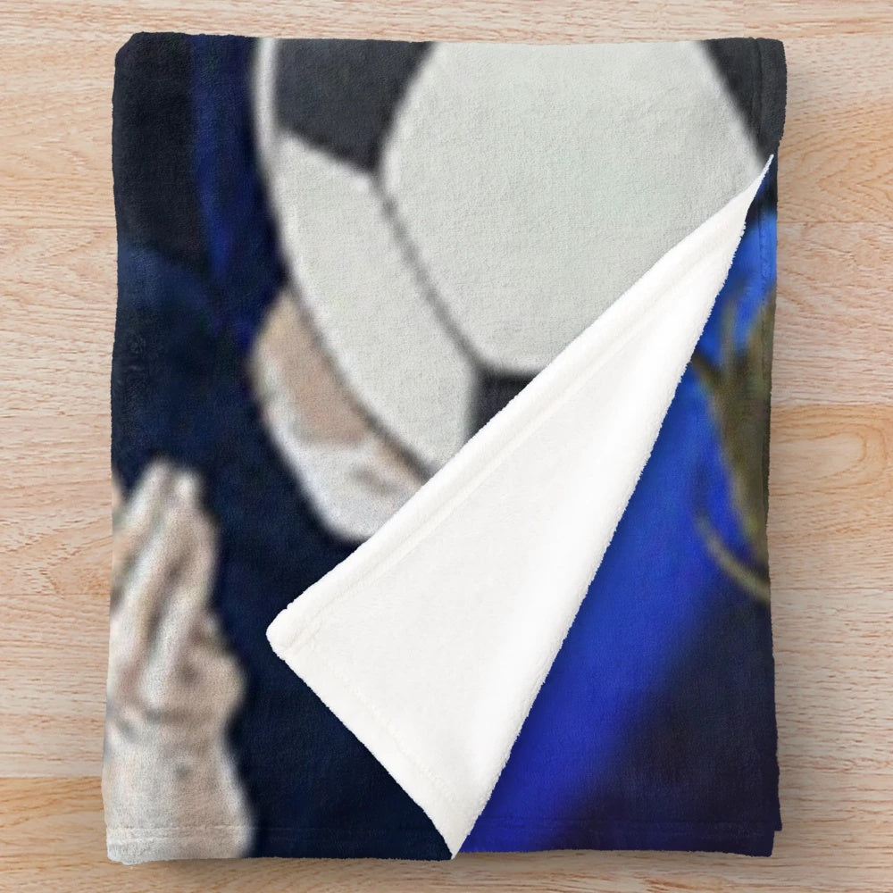 Blue Lock Anime Themed Plush Blanket