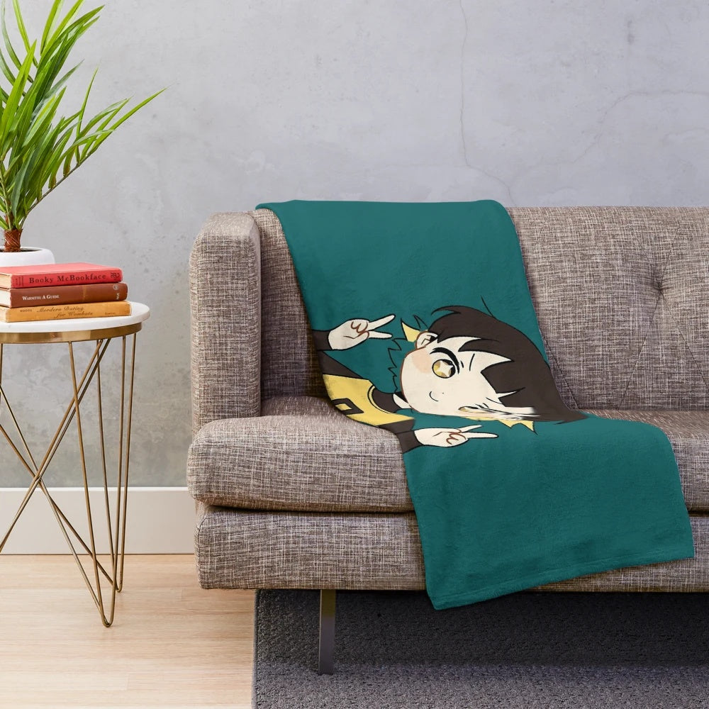 Blue Lock Inspired Plush Blanket