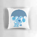 Blue's Clues Steve plush pillow with a cute, blue dog design