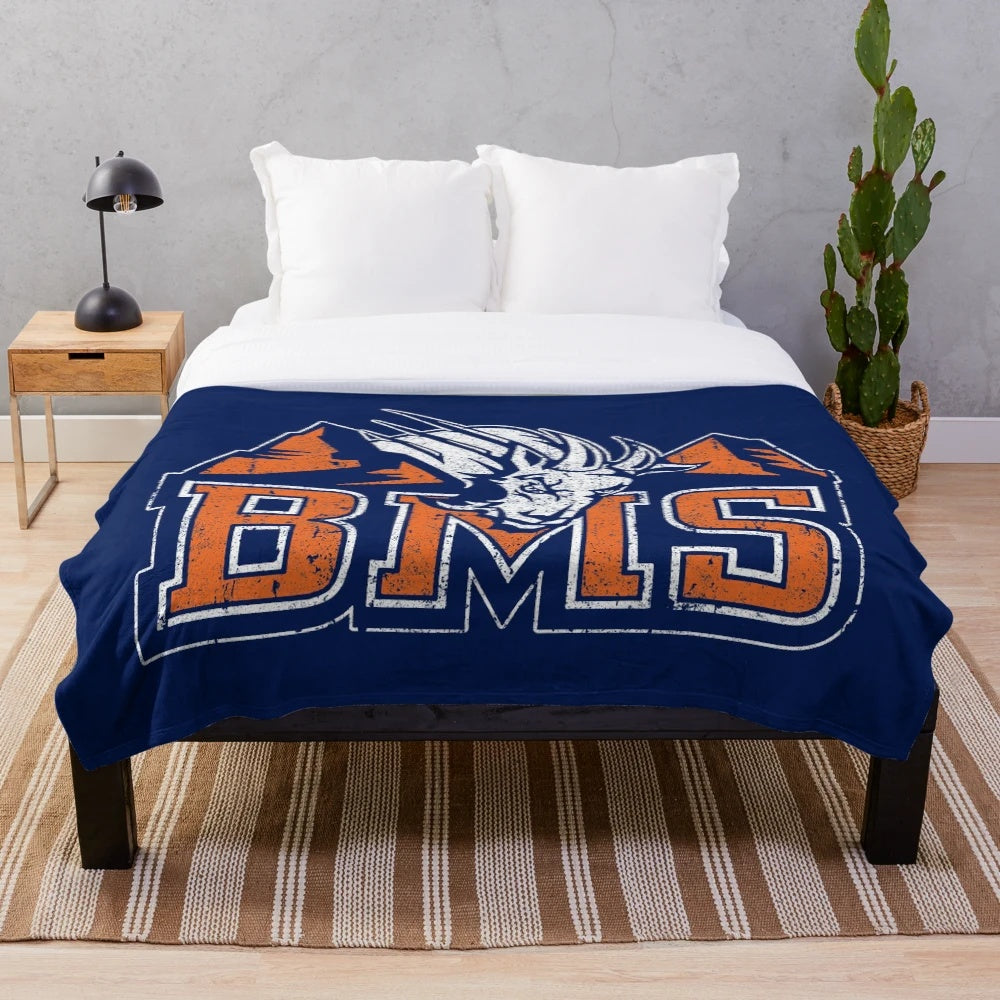 Blue Mountain State-themed plush blanket