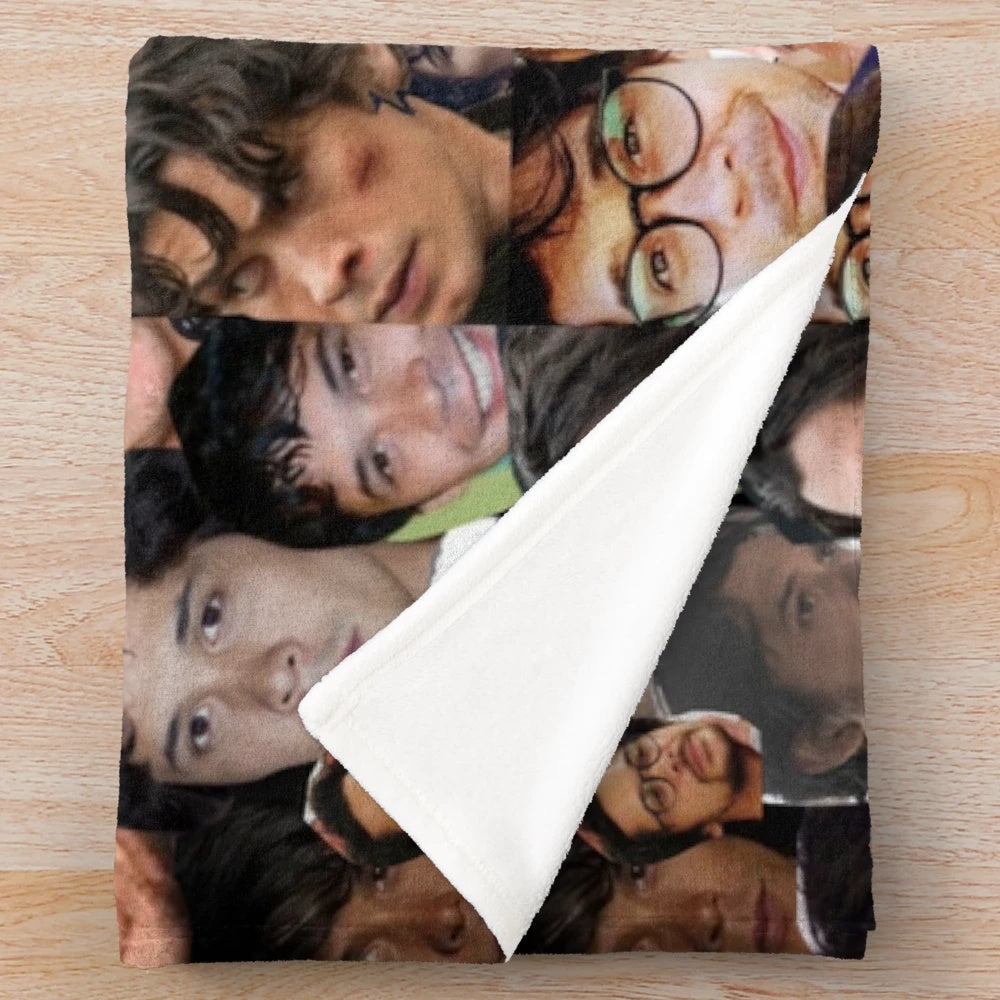 Soft and Cozy Plush Blanket Featuring Actor Bob Morley from The 100