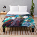 Bofuri-inspired plush blanket for cozy comfort