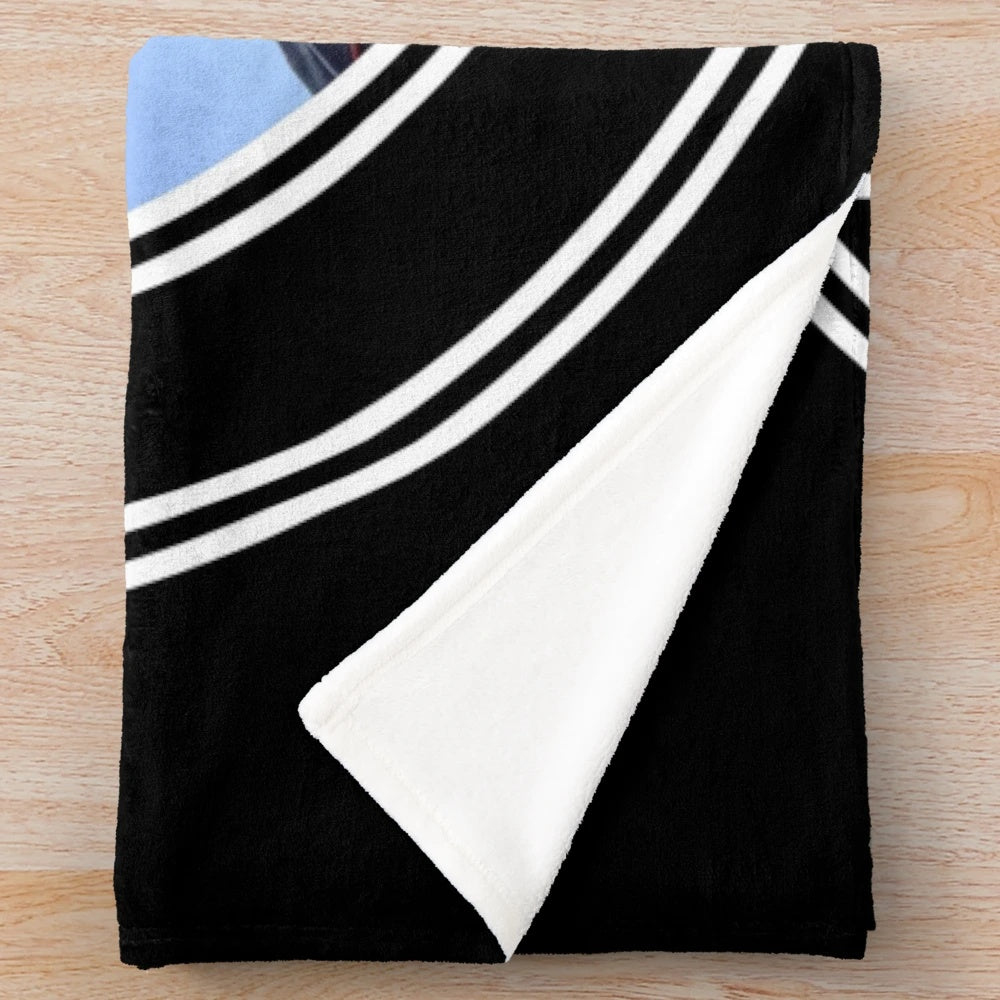 Bonez MC inspired plush blanket for hip hop enthusiasts