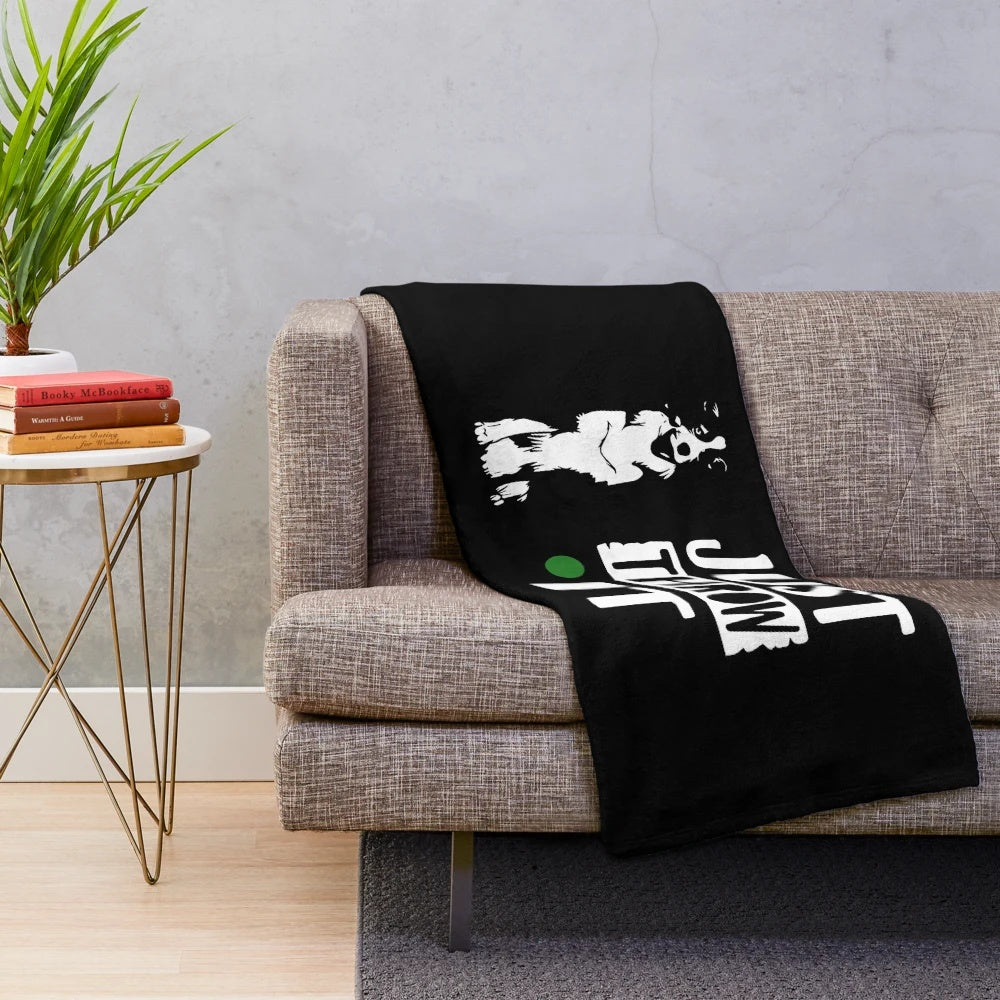 Soft and Cuddly Border Collie Plush Blanket