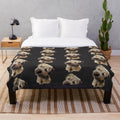 Soft and Snuggly Border Terrier Plush Blanket for Dog Lovers