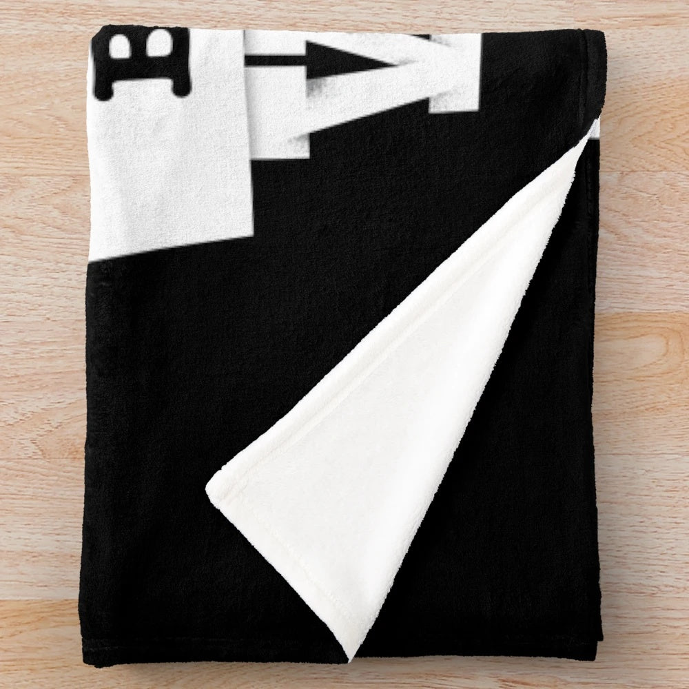 Plush blanket featuring Bosnian cultural elements