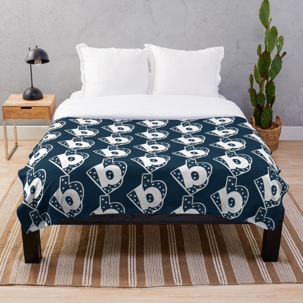 Boston Conservatory inspired plush blanket