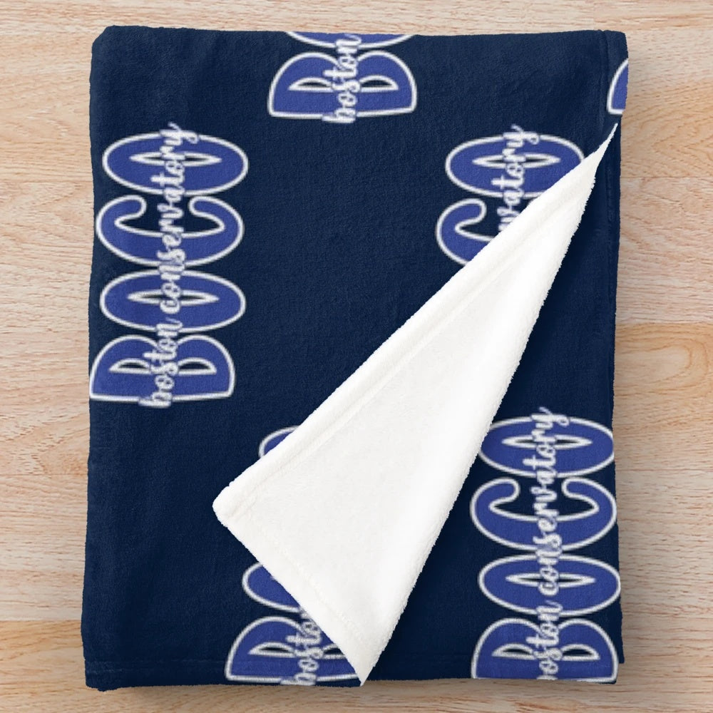 Boston Conservatory inspired plush blanket