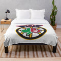 Boston sports-themed plush blanket