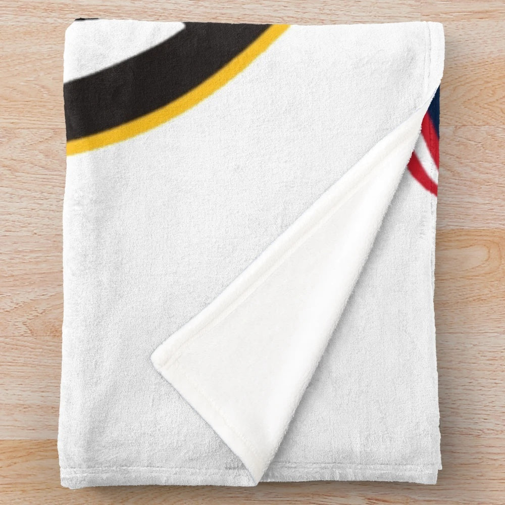 Boston sports-themed plush blanket