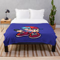 Boyfriend plush blanket from the popular game Friday Night Funkin