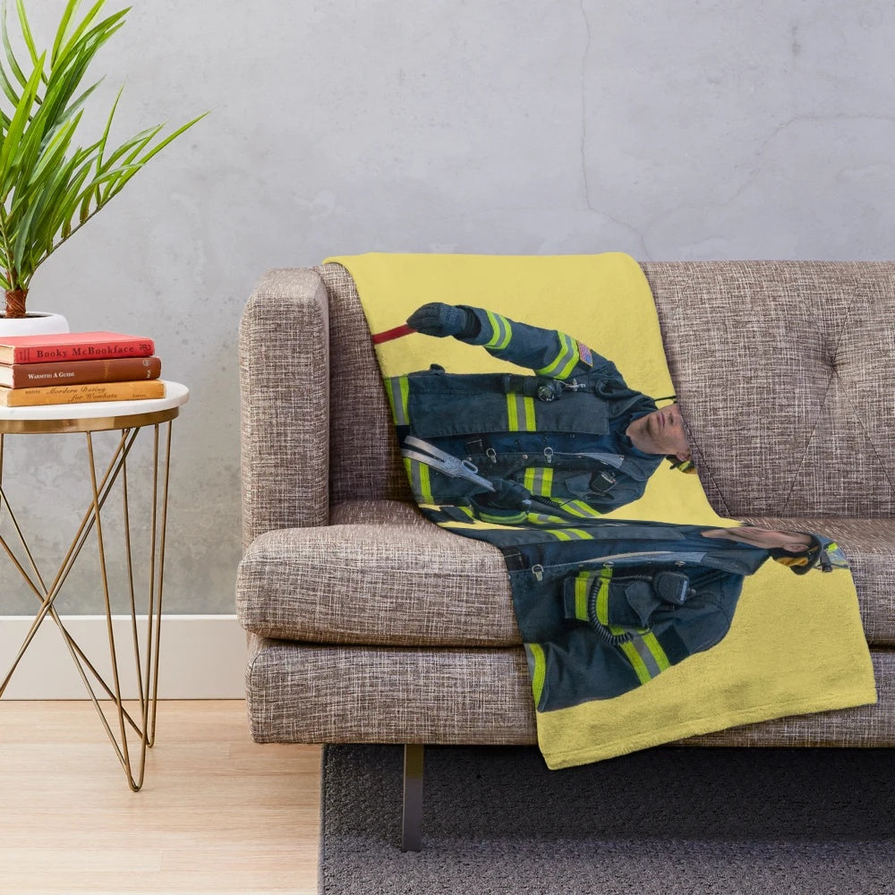 Cozy boys plush blanket