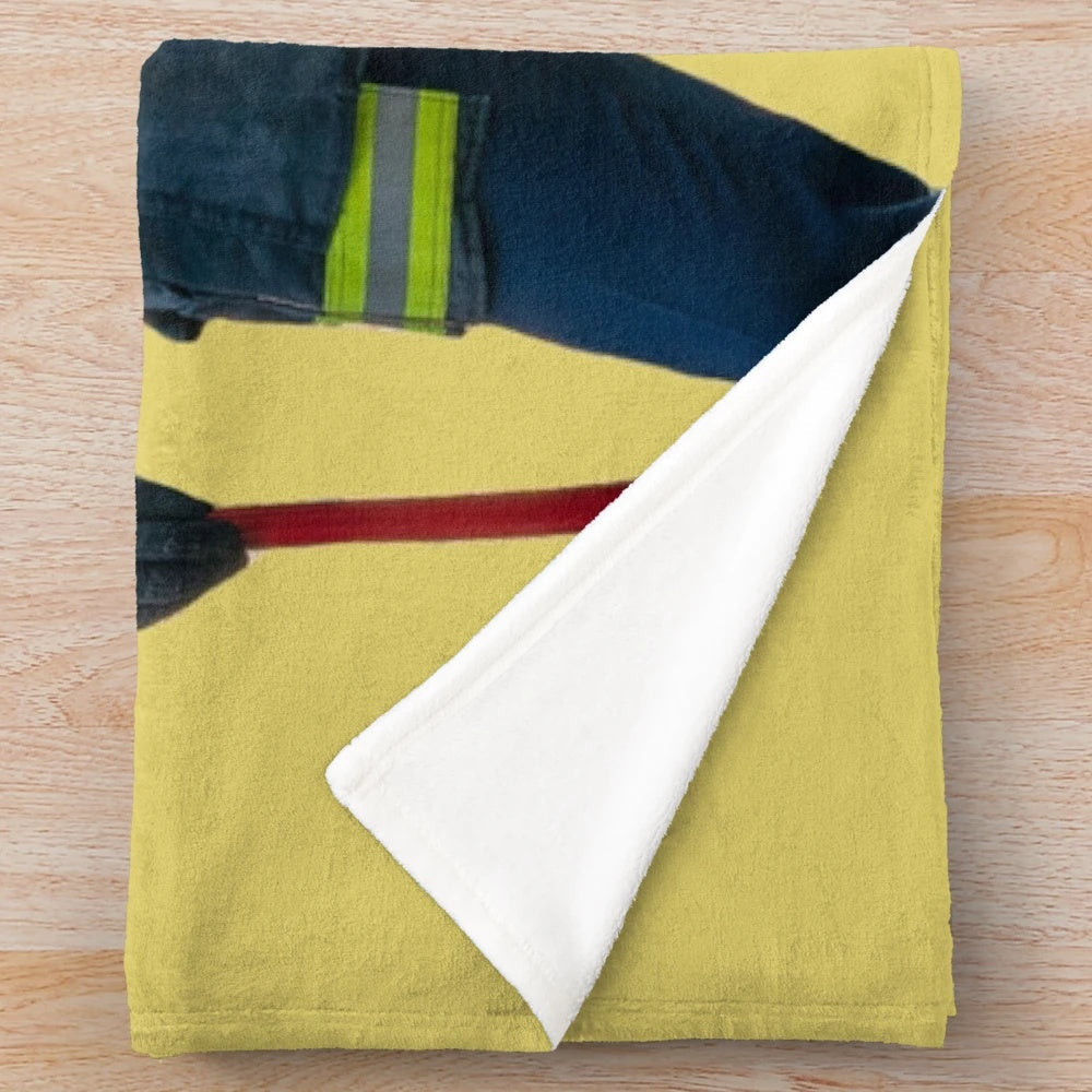 Cozy boys plush blanket