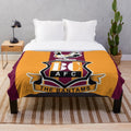 Bradford City FC Poster Plush Blanket with West Yorkshire and England Football Imagery