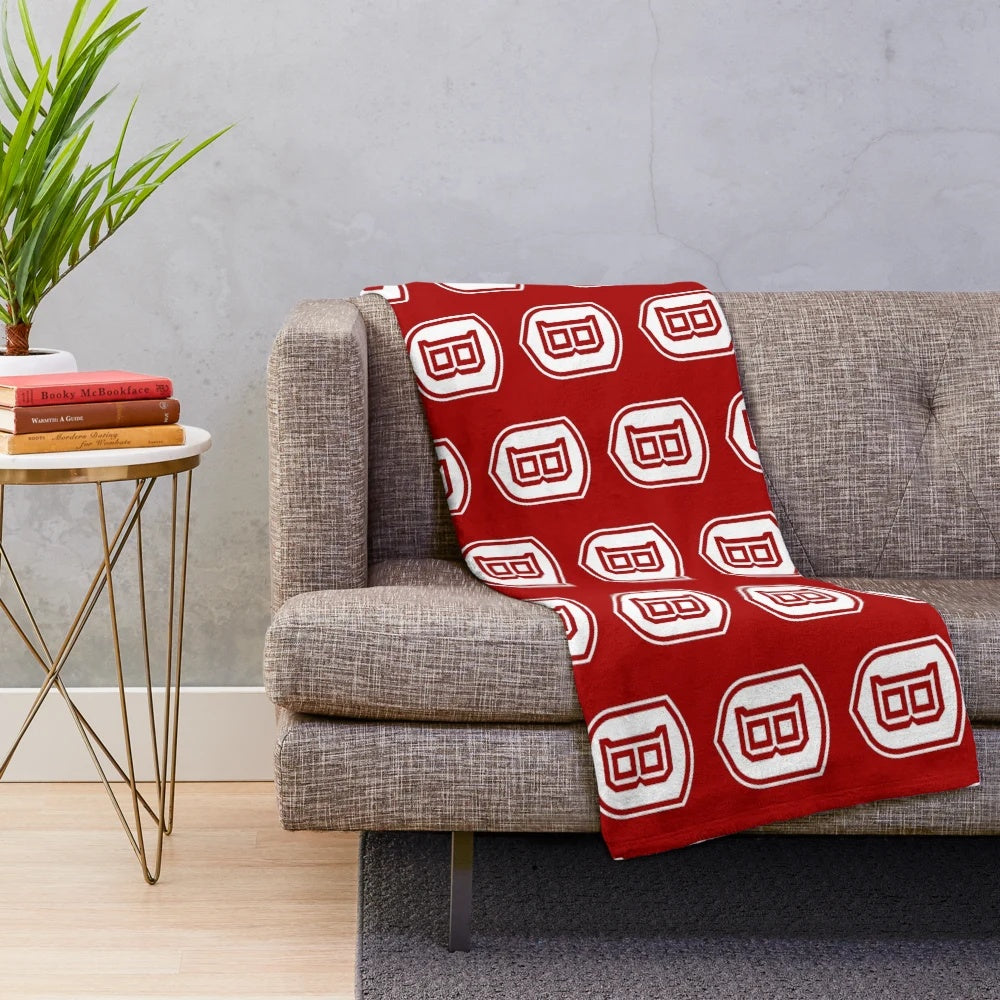 Bradley Braves Plush Blanket for College Sports Fans