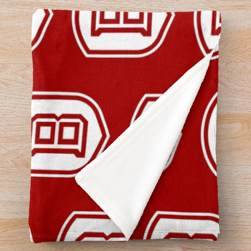 Bradley Braves Plush Blanket for College Sports Fans