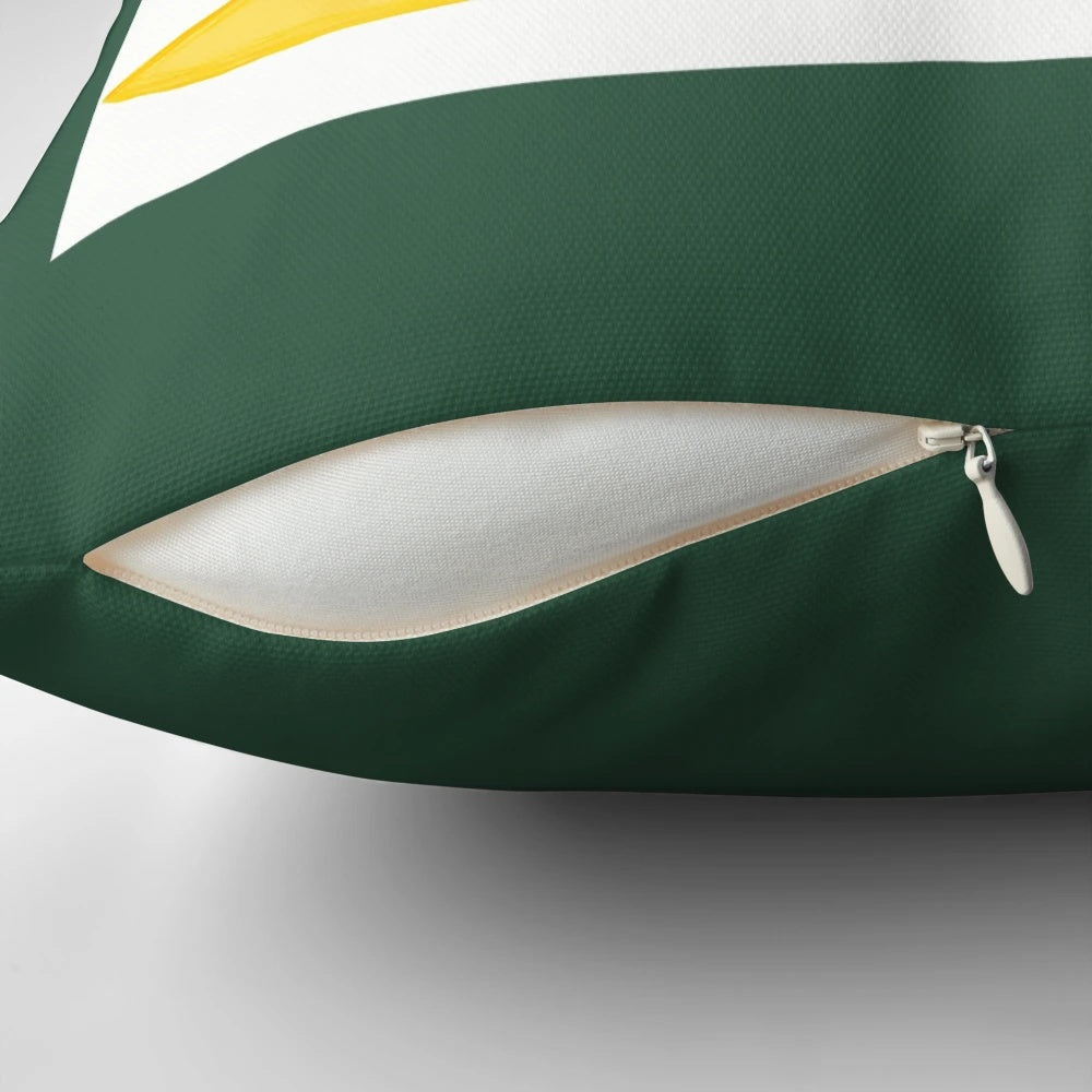 A soft, plush pillow featuring a friendly snail character named Brian, perfect for adding a touch of whimsy to any bedroom or living space.
