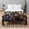 Rege-Jean Page plush blanket with a cozy, soft design