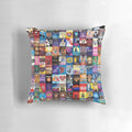 Broadway theater pillow featuring the iconic New York City skyline
