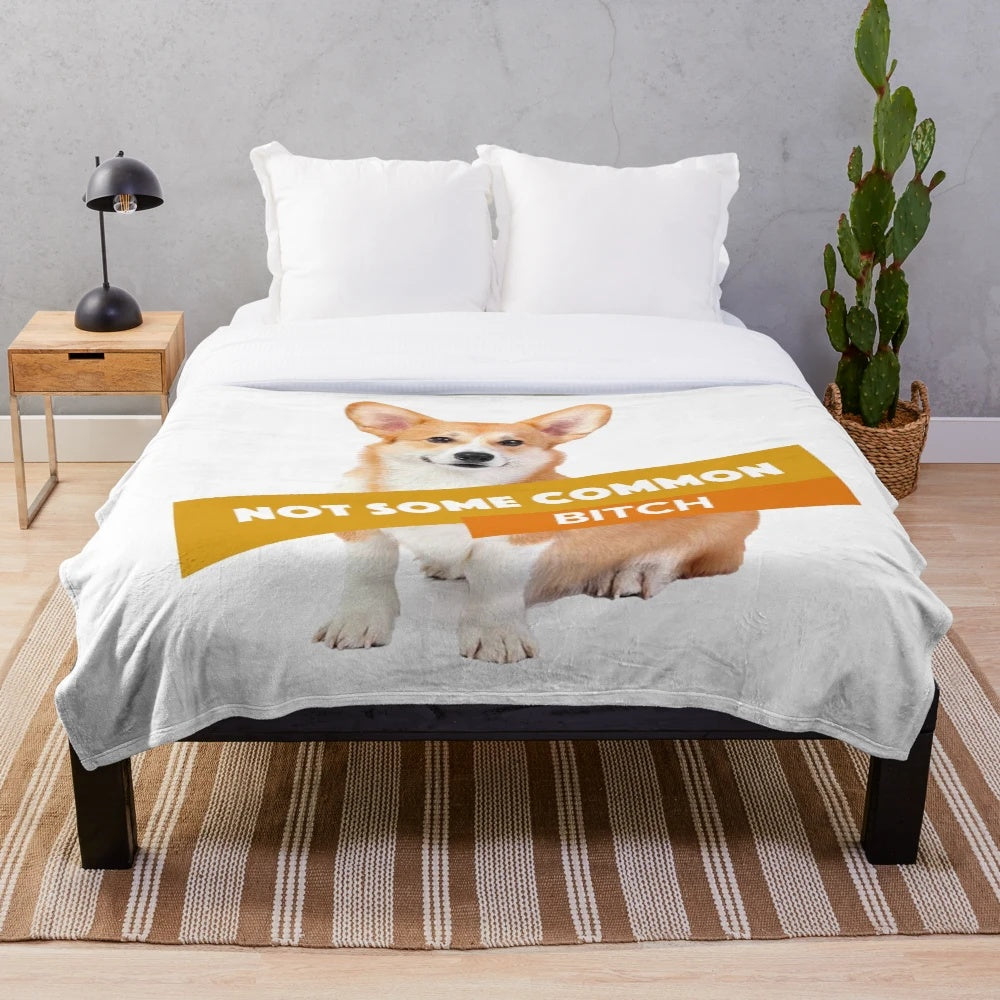 Brooklyn Nine-Nine Cheddar the Dog Plush Blanket