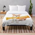 Brooklyn Nine-Nine Cheddar the Dog Plush Blanket
