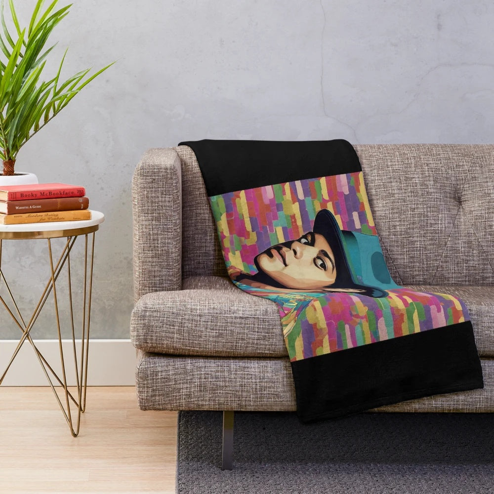 Bruno Mars Inspired Plush Blanket
