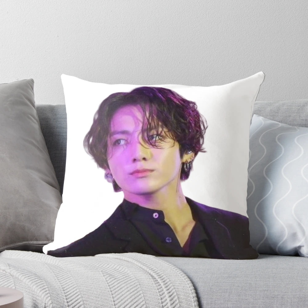 BTS Jungkook Long Hair Pillow