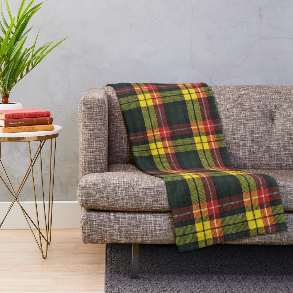 Buchanan M Original Scottish Tartan Plush Blanket